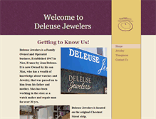 Tablet Screenshot of deleusejewelerssf.com